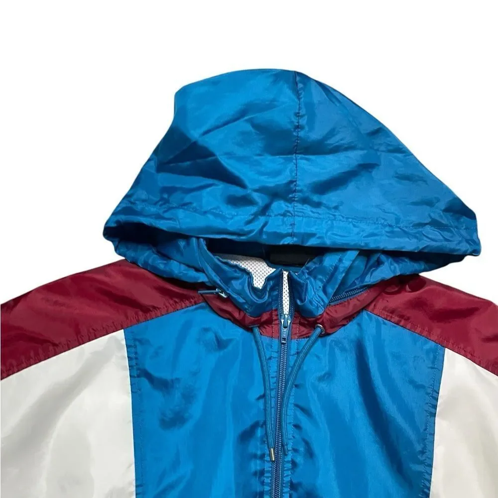 NIKE Official Archive 89 Reissue Colorblock Windbreaker Jacket Size Medium